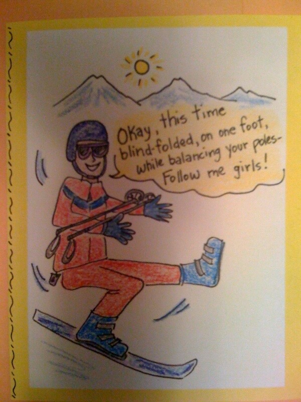 Confident Skier